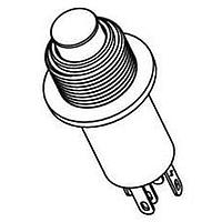 OTTO LP3-63B322W Momentary Action Illuminated, Sealed, Momentary Action Pushbutton Switch