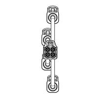 Rosenberger L02-022-1000-Z-ZZZZ RF Cable Assemblies HFM Quad F / HFM Quad F CableAssembly 1M