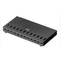 AMP Connectors - TE Connectivity 1-102241-3 Receptacle Housing 15 HSG SR COMP .100 POL