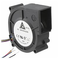 Delta Electronics, Inc. BCB0812UHN-TP09 Blowers Blower, 75x80x30mm, 12VDC, 30.16CFM, 27.6W, Ball, 4-Lead Wires, Tach/PWM