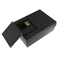 Serpac 173Ri9V,BK Electrical Enclosures S Series 0.01" Recessed Screw Top w/ 9V Batt Comp 6.88 x 4.88 x 2.50", Black