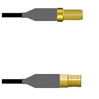 Amphenol Custom Cable Q-7203X0008007i RF Cable Assemblies SMA-SJ/SMB-SP RG58 7I