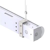 Banner Engineering LMBWLB72HKHV Fixing Elements Bracket: For Use with WLB72; Adjustable-Length Hanging Kit (6 in to 65 in) for Vertical or Horizontal; 5 ft Aircraft Cable with Looped End; Galvanized Steel; Set of Two Hanging Brackets per Kit (Hardware Included)