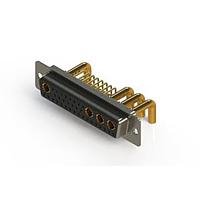 EDAC 630-36W4250-4N1 Mixed Contact D-Sub Connectors Right-angle Power Combo D-Sub Connector