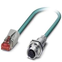 PHOENIX CONTACT 1402129 Cat 5e VS-M12FSBP-IP20-93E- LI/0,25