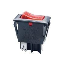 E-T-A Circuit Breakers 1410-F110-P1F1-W14QE4-5A Miniature Miniaturised single pole rocker switch/thermal circuit breaker combining ON/OFF switching and extremely fast overload performance in a single component (S-type TO CBE to EN 60934/IEC 934). Under overload conditions an internal neon (f