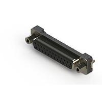 EDAC 628-025-320-017 D-Sub Connectors - Standard Density Vertical Plastic Body D-Sub Connector
