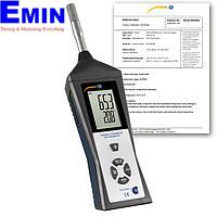 PCE HVAC 3S-ICA Thermo-Hygrometer Psychrometer (-30~100° C; 0~100% RH; ISO Calibration Cert.)