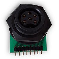 CONXALL 7261-2PG-300 Connectors RA PCB Mount 2P M Narrow Board Layout