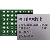 Swissbit SE2600BC160GI-1TB8-1CB-STD Solid State Drives - SSD Industrial BGA PCIe SSD, E2600, 160 GB, 3D PSLC Flash, -40C to +85C