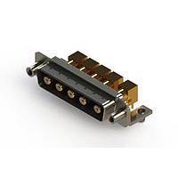 EDAC 629-5W5-240-5T5 Mixed Contact D-Sub Connectors Right-angle Power Combo D-Sub Connector