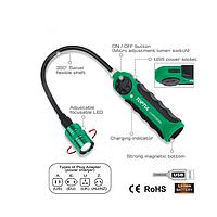 TOPTUL JJAT0605Z Cordless Led Flexible Inspection Lamp (5W L=480mm, NZ)