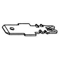 AMP Connectors - TE Connectivity 3-1601174-2 Terminals .187 X .032 TAB STD SIAMEZE