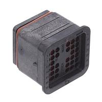 DEUTSCH - TE Connectivity AEC16-40SAE-E019 Housings PLG, 40P, BLK, E, XCAP, A