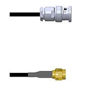 Amphenol Custom Cable Q-0J03B0003006i RF Cable Assemblies BNC-SP/SMA-SP G174 6I
