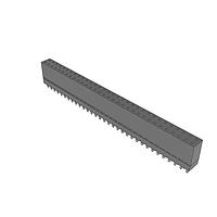 Samtec ESW-132-12-S-D Sockets .100" Elevated Socket Strip