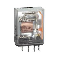 Square D 8501RSD41P14V53 Miniature RELAY 240VAC 12A TYPE R