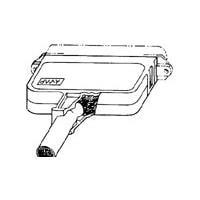 AMP Connectors - TE Connectivity 2-552076-1 Strain Relief Backshell STRAIN RELIEF CVR 24 180 Snap-On