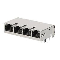 Bel Magnetic Solutions G23-21YR-112J Bel MagJack 2X1 10G 0 to 70C Y/GO LEDs