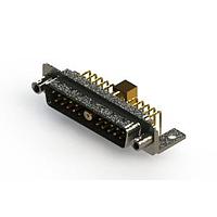 EDAC 629-21W1240-7TE Mixed Contact D-Sub Connectors Right-angle Power Combo D-Sub Connector