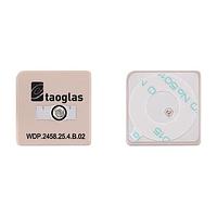 Taoglas WDP.2458.25.4.B.02 Passive Antenna 25*25*4mm WDP.2458.25.4.B.02 2.4/5.8GHz Ceramic Patch Antenna