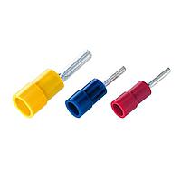 KS Terminals PTVY1-10 Pin Vinyl, Molded Easy Entry Pin, 22-16 AWG, F=10 mm