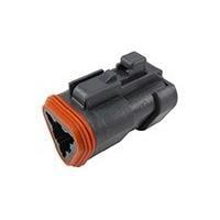 DEUTSCH - TE Connectivity DT06-3S-EP06 3-Way 3P DT PLUG ASM ENH SEAL RET, END CP