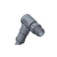 Amphenol LTW 8P-03BMMM-SR7A02 Sensor Cables / Actuator Cables M8 Circular Metric Connector, A Code, Plastic, 3A, 03 pins, Male Connector, Male Contact, Right Angle, Screw Thread, Overmolded, Length 2000mm, IP67 Mated