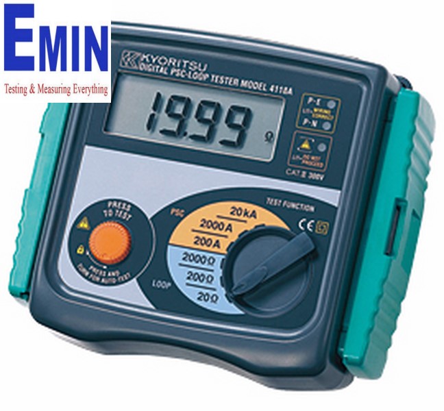 Portable loop meter used for electrical installation testing