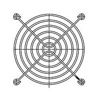 Sunon FG-9 Guard Fan Finger Guard, 92mm, Metal