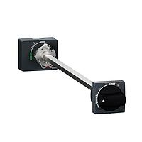 SCHNEIDER GV4APN01 Circuit Breaker Accessories TeSys BV4/GV4 Rotary Handle, Black, IP54