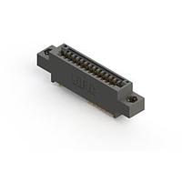 EDAC 895-028-523-808 Receptacles .100" (2.54mm) Pitch Card Edge Connector