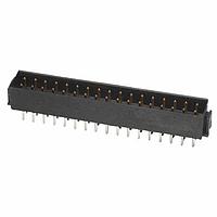 Harwin M80-8543442 Shrouded 17+17 POS DIL MALE VERT UNLATCHED TIN