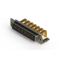 EDAC 630-24W7650-4TB Mixed Contact D-Sub Connectors Right-angle Power Combo D-Sub Connector
