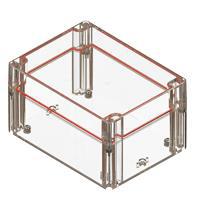 Serpac RB65P12C24C Watertight PLASTIC BOX WATERTIGHT ENCLOSURE CLEAR/CLEAR (6.30 x 4.72 x 3.54 in)