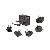 MEAN WELL NGE18I24-P1J Interchangeable Plugs 18W 24V 0.75A Interchangeable AC plug 2.1x5.5 DC plug