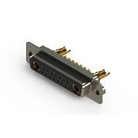 EDAC 628-17W2222-3NA Mixed Contact D-Sub Connectors Vertical Combo Dsub