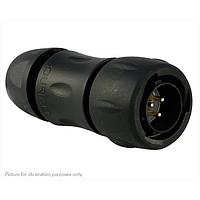 Eaton Souriau-Sunbank UTS6JC12E3P Plugs 3P STRAIGHT PIN PLUG SHELL SIZE 12E