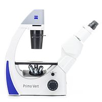 ZEISS Primo Vert Reverse microscope with camera integrated