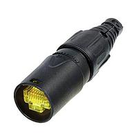 NEUTRIK NE8MX-B Backshell Cbl carrier CAT5 blk requires RJ45 Cbl