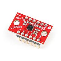 SparkFun SEN-20659 Accelerometer Sensor SparkFun Triple Axis Accelerometer Breakout - LIS3DH (with Headers)
