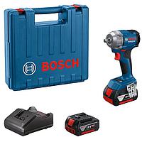 BOSCH GDS 18V-350 Cordless impact wrench (Comes with 4.0AH batteries, 1 charger)