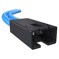 Amphenol Commercial Products FLMP23W0 Lighting Connectors Receptacle, FLM Series, Zhaga Book 20, LEX-MR, Poke-In Wire Termination, Pin Contacts, White