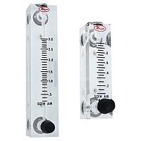 Dwyer VFA-42-SS Acrylic Flowmeters for Gas/Liquid, 2" & 4" Scales, NIST Options (1/8 in, NPT Female)