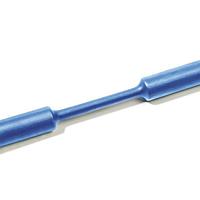 HellermannTyton 309-65213 Tubing Heat Shrink Tubing, 4' Long Stick, 2:1 Shrink Ratio, 2.0", 50.8/25.4 Dia, PO, Blue, 6/pkg