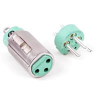 Switchcraft QG3M Connectors 3P MALE INSERT STD LATCHLOCK