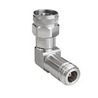 Bulgin RFABNJNP RF Connectors / Coaxial Connectors N Jack to N Plug Right Angle RF Adapter