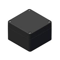 Serpac RB33P06B16B NEMA/IP Rated N4/IP67 BLK/BLK POLY 3.22 x 3.15 x 2.17"