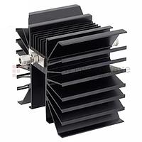 Fairview SA3NFF300W-30 30 dB Fixed Attenuator N Female To N Female Directional Up To 3 GHz Rated To 300 Watts With Black Aluminum Heatsink Body