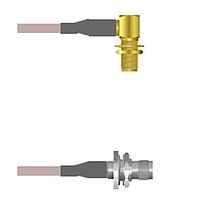 Amphenol Custom Cable Q-2Q04H000R011i RF Cable Assemblies SMA-RJB/TNC-SJB G316D 11I